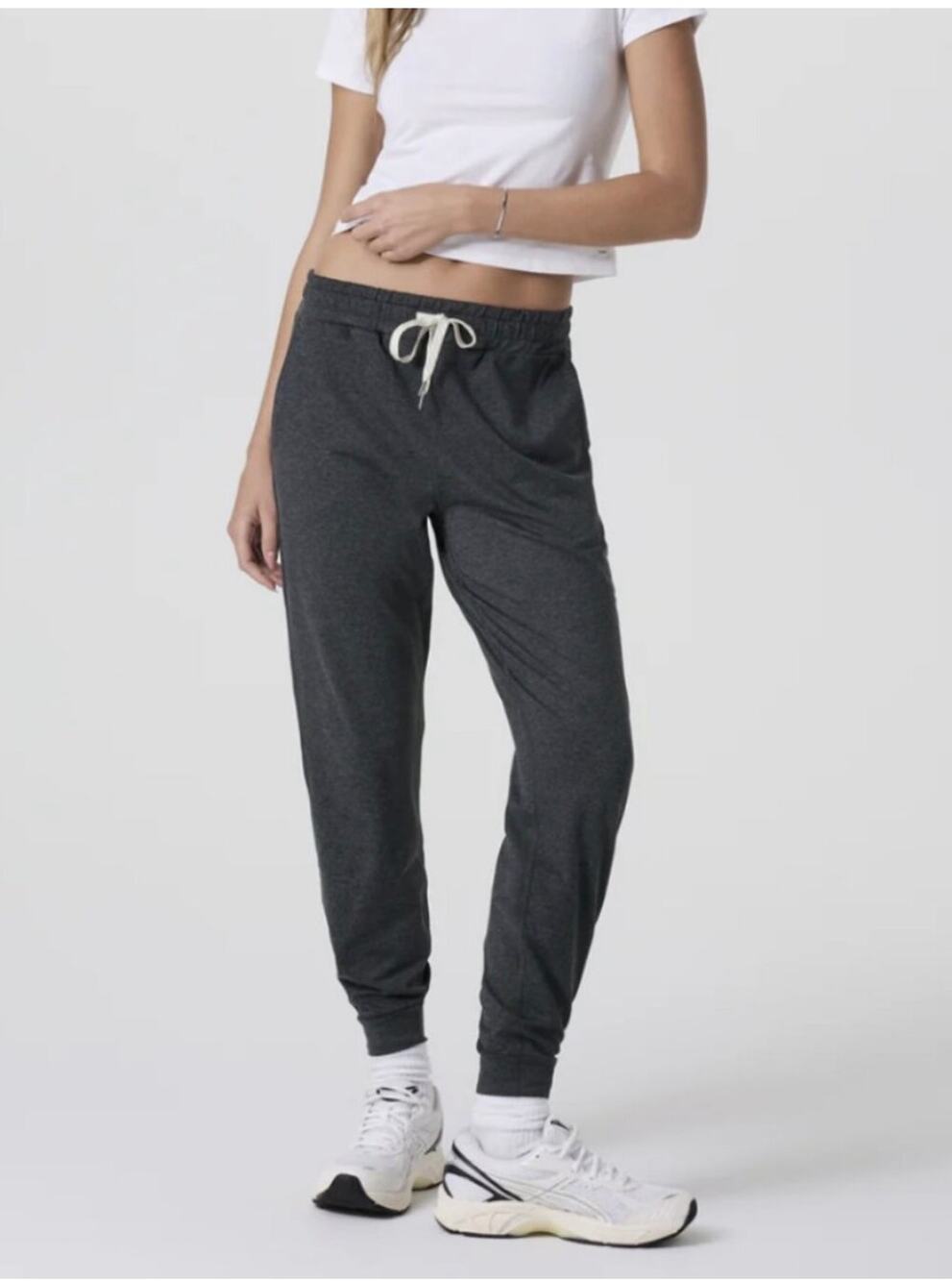 Vuori Pants Womens Small Charcoal Gray Performance Jogger Drawstring Athletic
